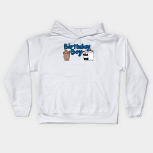 Birthday Boy Bears Kids Hoodie